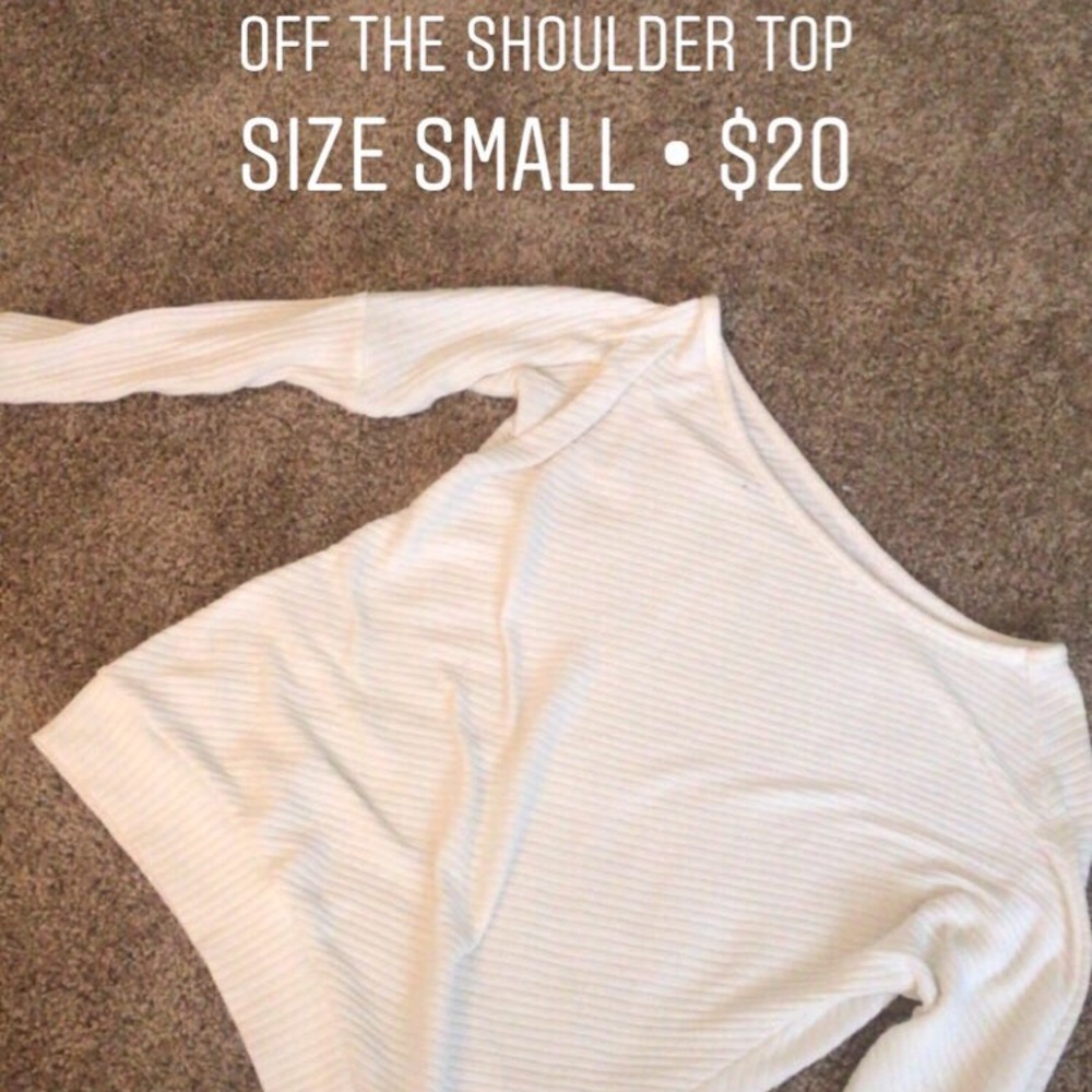 Off the shoulder top